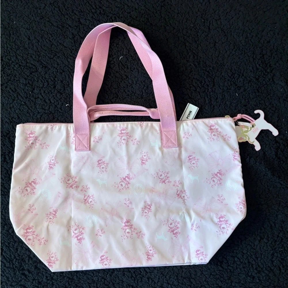 Limited edition PINK Victoria’s Secret x LoveShackFancy Beaux Icons tote - Picture 4 of 6